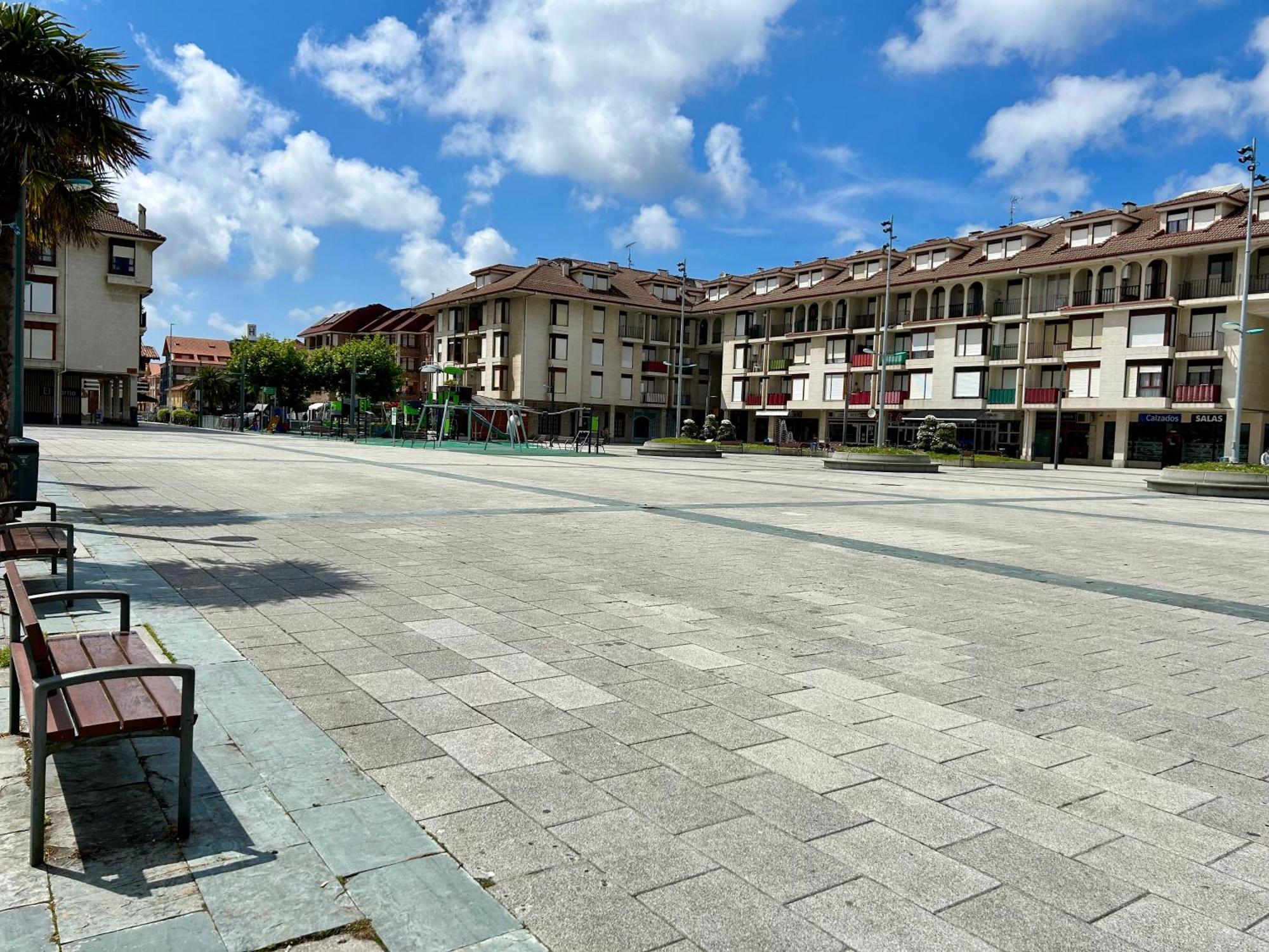 Apartamento Plaza De La Villa Playa Trengandin Noja Ngoại thất bức ảnh